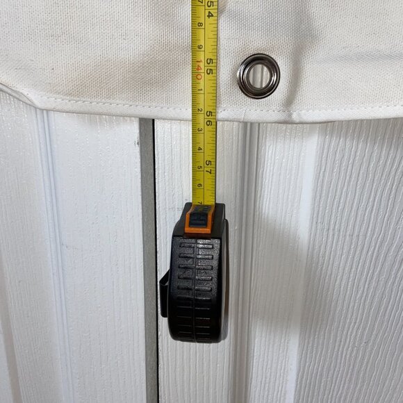 Chloe Thick Soft Cream Garment Apparel Bag with Zipper - Picture 4 of 6